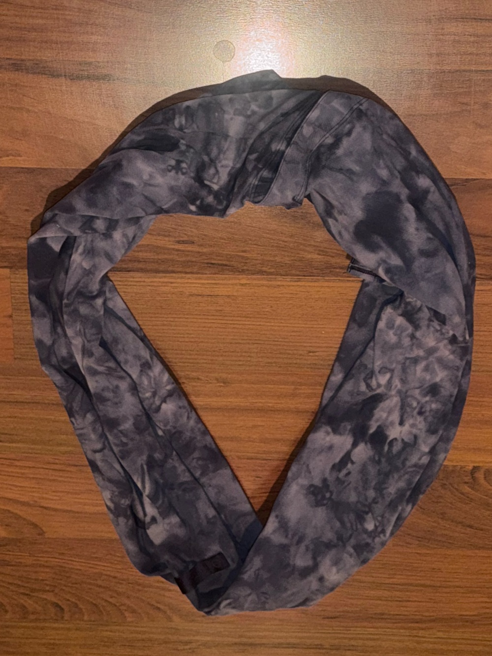 Lululemon Vinyasa Scarf Snaps Unlimited wearable options Blue Grey Lunar Rock